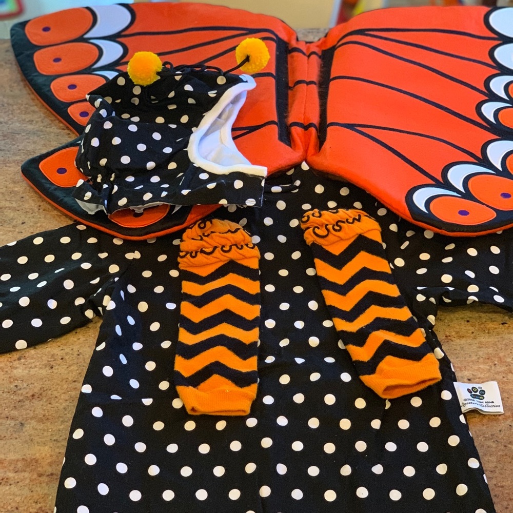 Tom Arma butterfly costume size 3T/4T